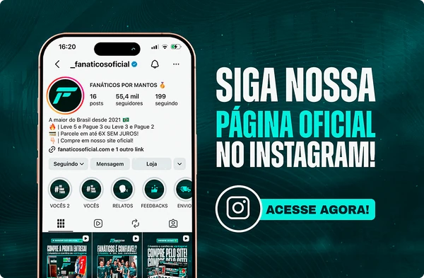 Siga nossa página oficial no Instagram